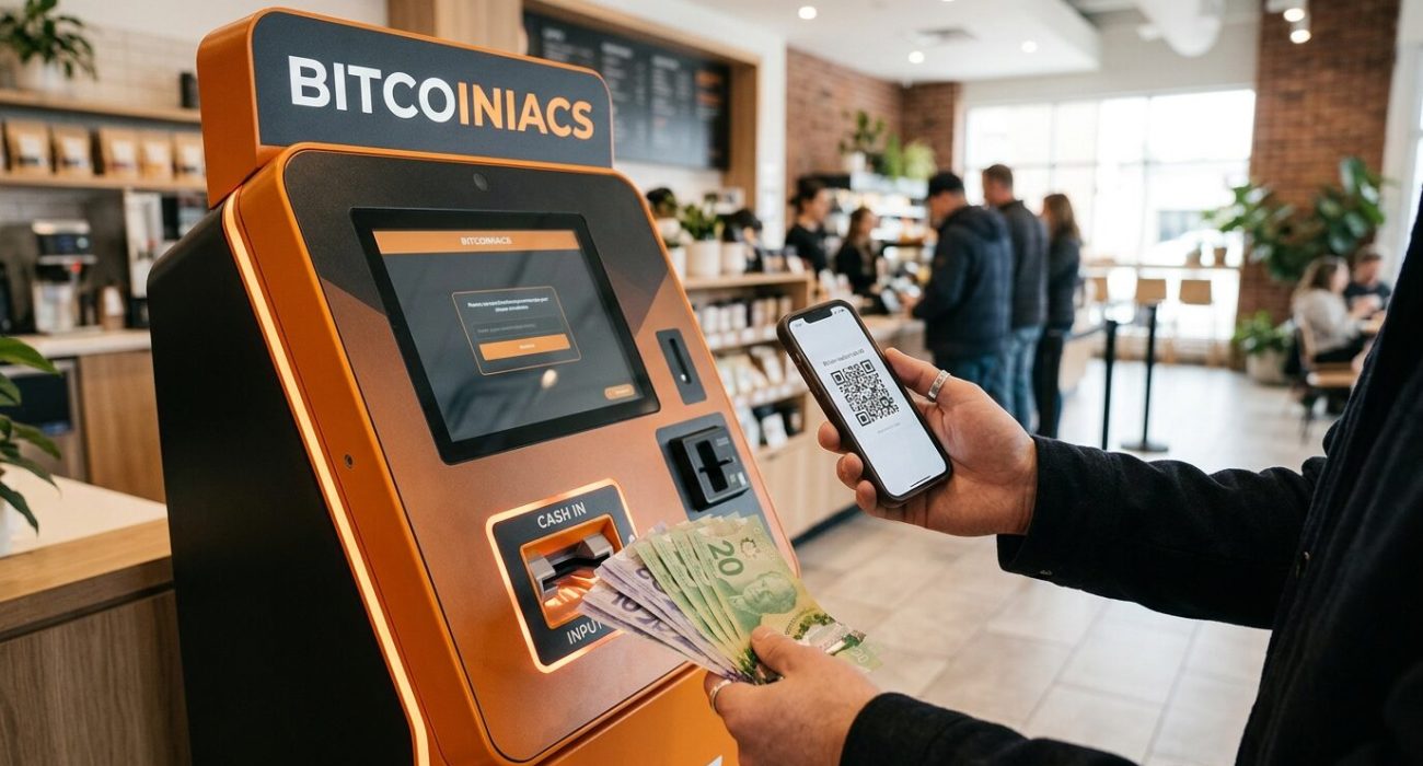 Buy Bitcoin in Airdrie at a BITCOINIACS Bitcoin ATM