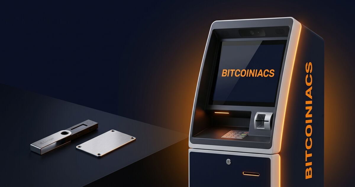 How to store Bitcoin safely in Canada through Bitcoiniacs - Bitcoin ATM with hardware wallet
