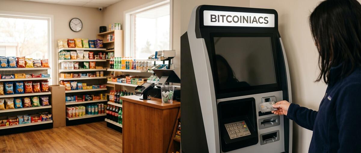 Buy Bitcoin with debit card through Bitcoiniacs in Canada