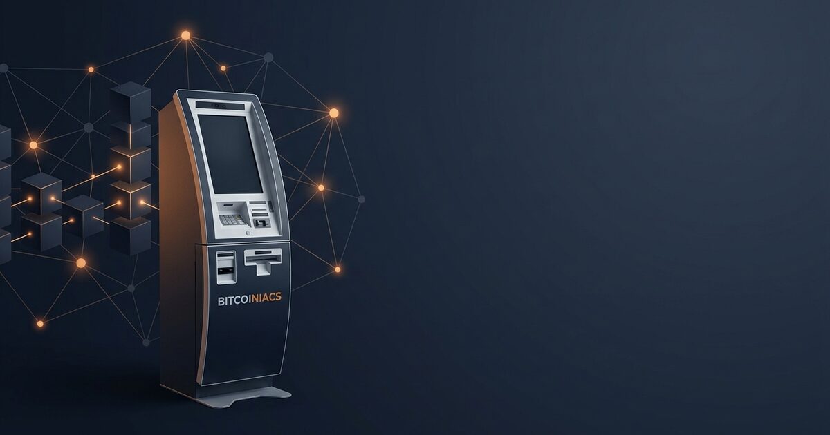 What is a Bitcoin node? BITCOINIACS Bitcoin ATM with a blockchain network
