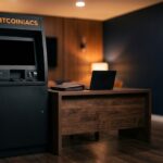 Bitcoin OTC trading in Canada at a Bitcoiniacs-branded Bitcoin ATM desk