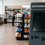 Buy Bitcoin in British Columbia at a Bitcoiniacs Bitcoin ATM in a Canadian convenience store