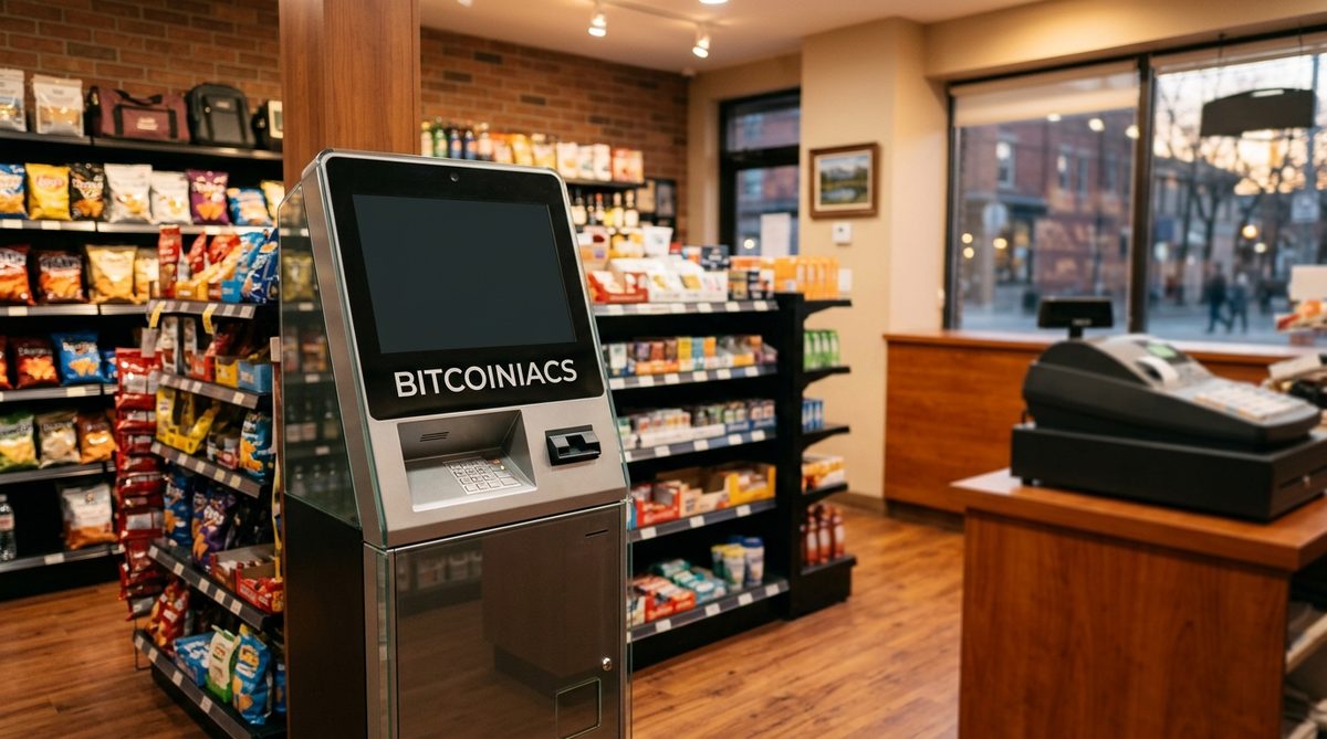 Buy Bitcoin in Nova Scotia with cash at a Bitcoiniacs Bitcoin ATM in West River